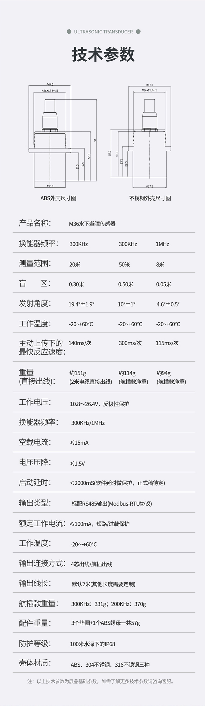 M36水下避障傳感器（plus款，304外殼，帶航空插頭）.716詳情頁_04.jpg
